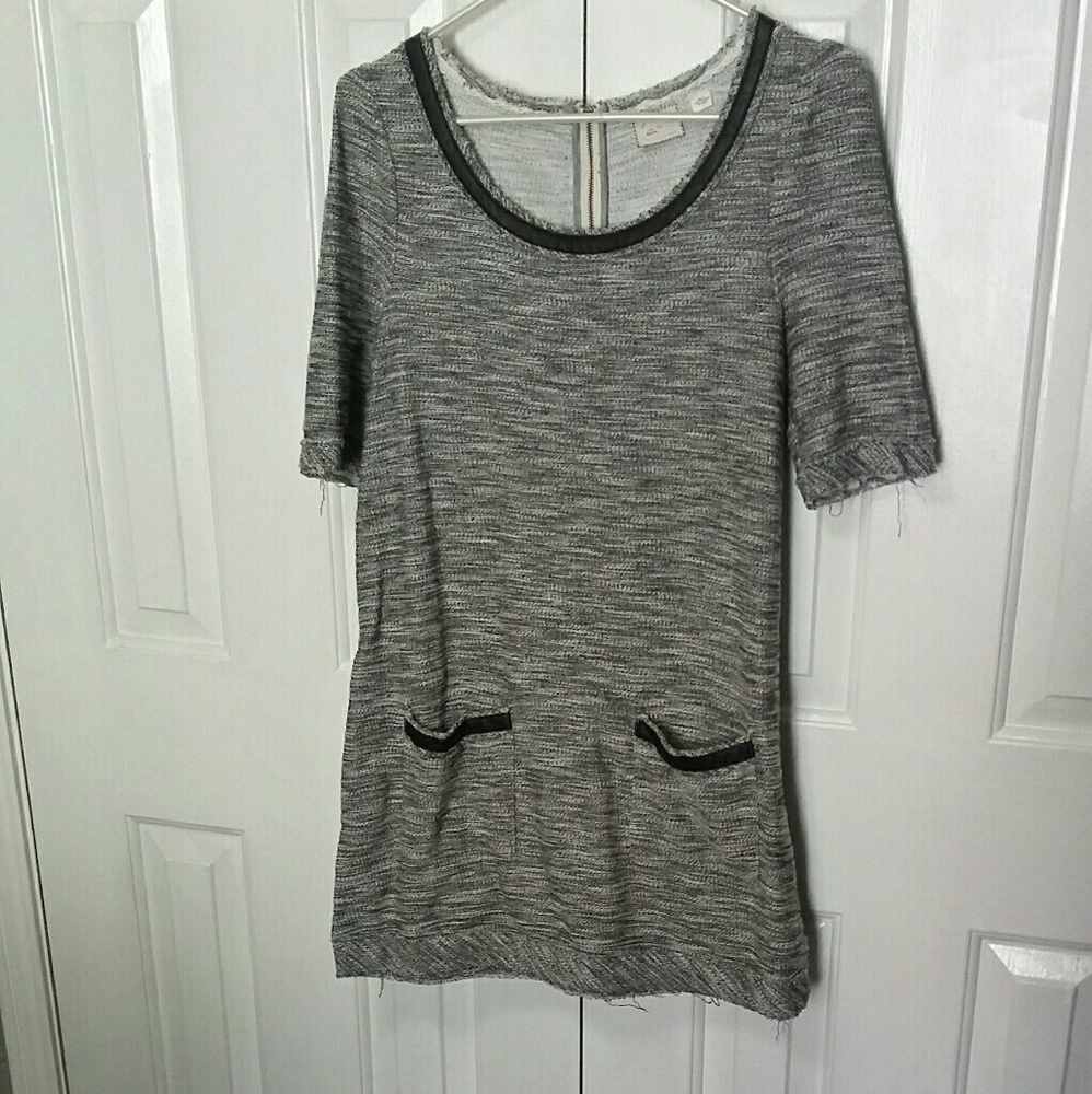 Anthropologie Postmark Cotton Mini Dress